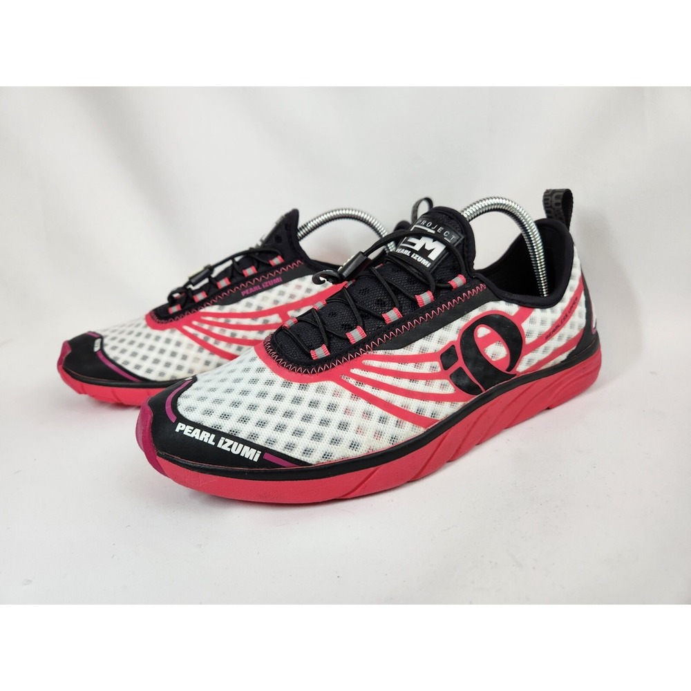 PEARL IZUMI EM TRIATHLON N1‎ Running Sneaker Pink Shoes Trail Women SZ 10.5